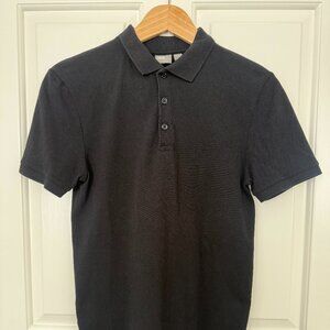 ASOS Men’s Black Slim Fit Polo – Size Small – Modern Essential